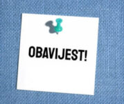Obavijest za roditelje i učenike